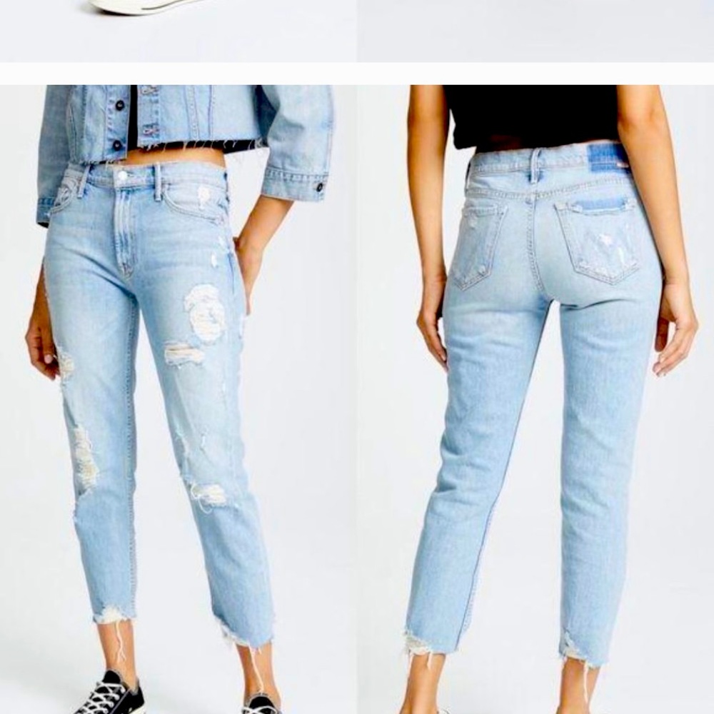 Mother Superior Sinner Boyfriend Jeans. Size 25.